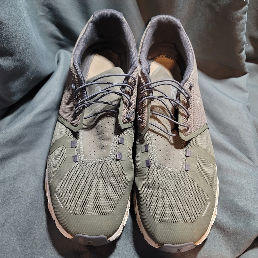 On Cloud 5 Men's Running Shoes Olive Low Top Sneakers 59.98912 US M13